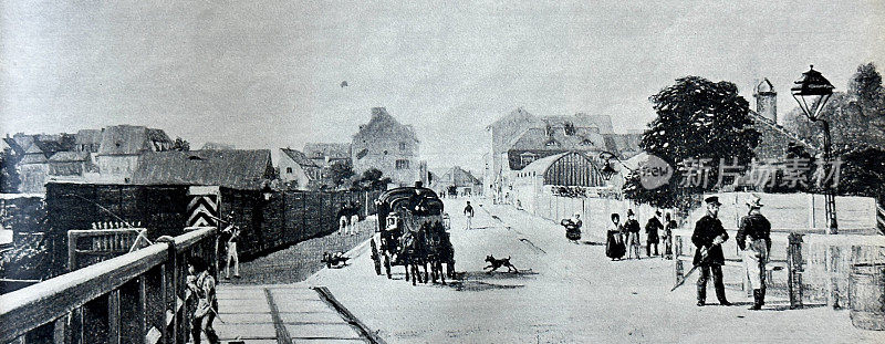 柏林，老jannowitzbr<e:1> cke